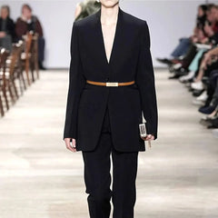 Ceinture en cuir verni