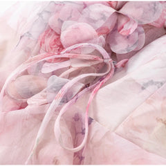 Robe à lacets 3D