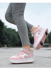 Chaussure à roulettes