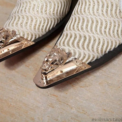 Pointed Shoes Mesh Breathability  shoes