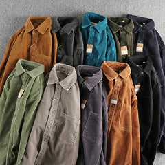 American Khaki Washed Long Sleeve Cotton Shirt