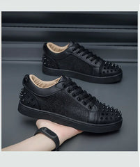 Leather Sneakers Shoes