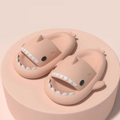 Kids Slippers Shark Flip Flops Soft Sole Cartoon