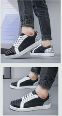 Leather Sneakers Shoes