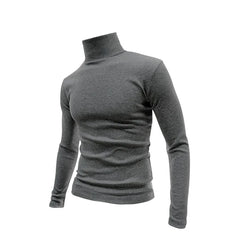 Cotton Half High Neck Base Sweater