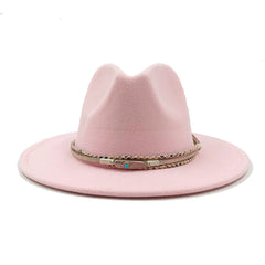 Wide Brimmed Jazz Hat Sombrero Hombre