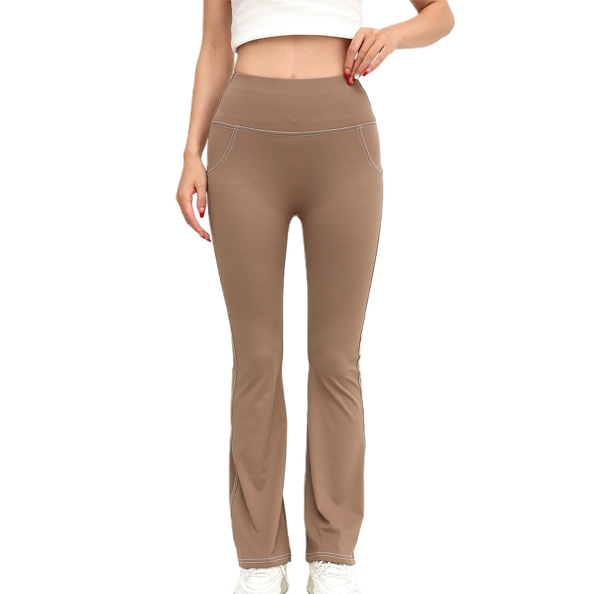 High Waisted Joggers Tummy Control Workout Cycling Pants Skinny Yoga Pants