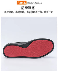 Leather Sneakers Shoes