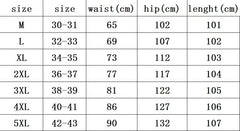 Sweatpants Male Straight Baggy Trousers