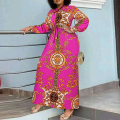 Robe d'été imprimé