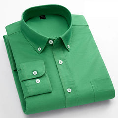 Classic fit fashion 100%Cotton long-sleeve shirt
