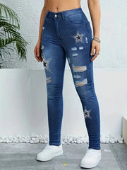 Pantalon skinny en denim