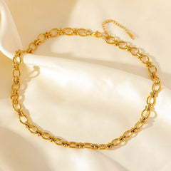 Waterproof Stainless Steel Metal Chain Necklace Bracelet