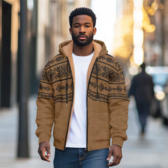 Wool Jacket with Hoodie