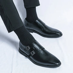 Derby Leather Shoes Career Shoes Plus Size 38-46