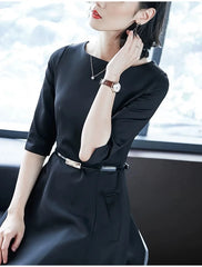 Ceinture en cuir verni