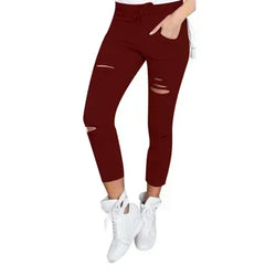 Pantalon crayon extensible