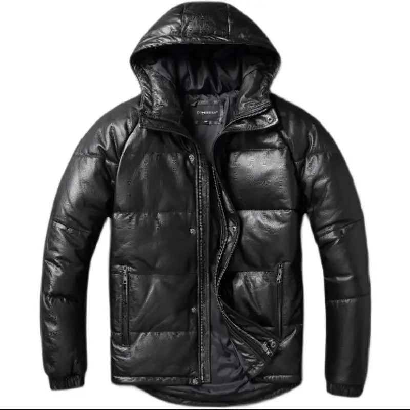 -30℃  Thick genuine leather Jacket