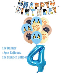 kids Birthday Party Decoration Supplies Tableware Plate Cup Napkin Tablecloth Cake Topper Balloon Banner Birthday Party Favors
