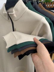 Cotton Zipper Cardigans