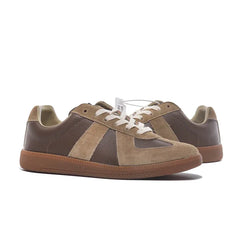 Sneakers unisexe en cuir véritable: chaussures décontractées pour hommes et femmes