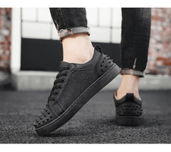 Sneakers Leather Skateboard Shoe