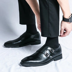 Derby Leather Shoes Career Shoes Plus Size 38-46