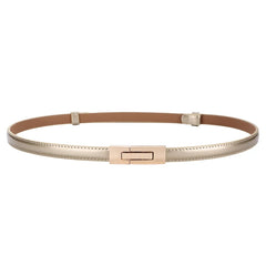 Ceinture en cuir verni