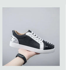 Leather Sneakers Shoes