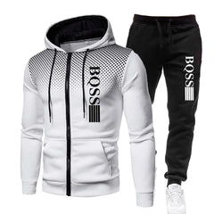 Sweatshirt Suit Hoodie and Pants Suit Two Piece Set