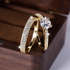 Antique Classic Ring Set 2pcs
