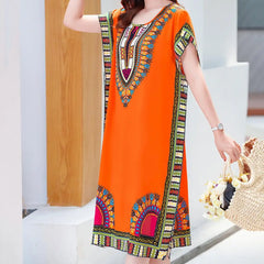 Pretty Summer Mid-calf Length  Dress