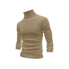 Cotton Half High Neck Base Sweater