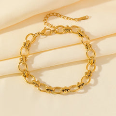 Waterproof Stainless Steel Metal Chain Necklace Bracelet