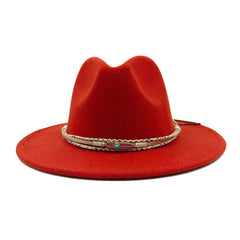 Wide Brimmed Jazz Hat Sombrero Hombre