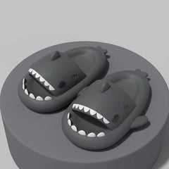 Kids Slippers Shark Flip Flops Soft Sole Cartoon