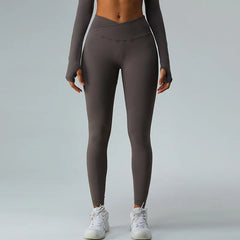 High Waist Cross Yoga Pants for Women