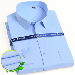 Classic Long Sleeve Solid/striped Shirts Shirt