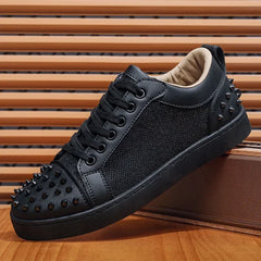 Leather Sneakers Shoes