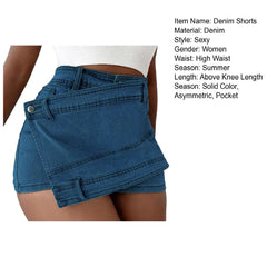 Stretch Skinny Ripped Hole Washed Denim Pants
