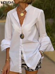 Chemise à manche évasée