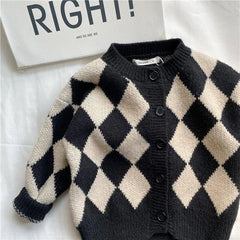 Woolen Sweater Cotton Knitting Cardigan Warm Thicken Velvet