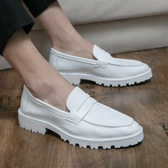 Handmade Soft Leather  Loafers Shoes Shoes Breathable