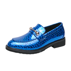 Glossy Leather  High-end Banquet  Loafers Shoes