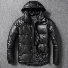 -30℃  Thick genuine leather Jacket