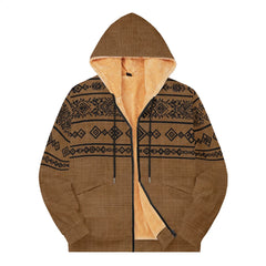 Wool Jacket with Hoodie