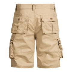Multi-Pocket Cotton Comfortable Nickel Pants