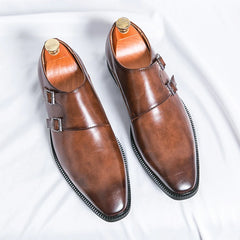 Derby Leather Shoes Career Shoes Plus Size 38-46