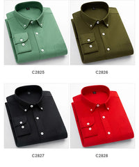 Classic fit fashion 100%Cotton long-sleeve shirt