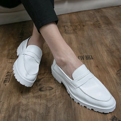 Handmade Soft Leather  Loafers Shoes Shoes Breathable